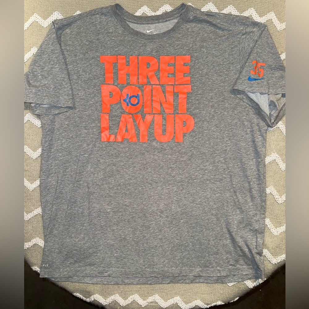 Nike Dri-FIT Kevin Durant "Three Point Layup" men's graphic t-shirt